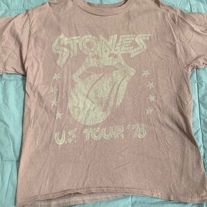 The Rolling Stones Pink Graphic T-Shirt